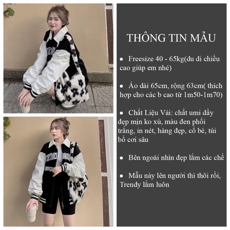[ RẺ VÔ ĐỊCH] Áo khoác nữ phối tay KYMBO áo khoác cổ bẻ hot trend_Shop thokyu | BigBuy360 - bigbuy360.vn