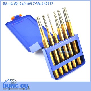 Bộ mũi đột 6 chi tiết c-mart a0117
