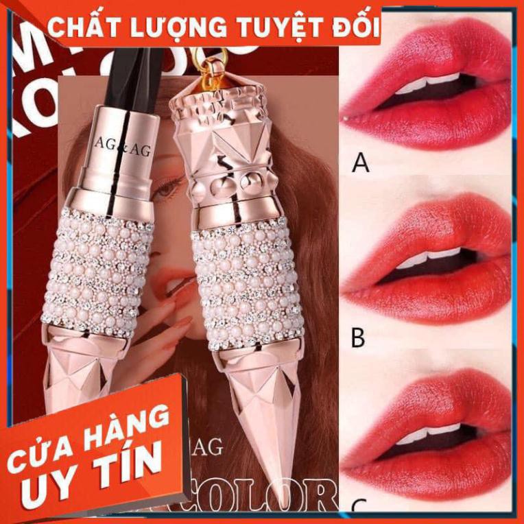 [ NỘI ĐỊA  ] Son 3 màu Kim Cương AGAG chính hãng_2021👉👉👉👉👉👉👉
