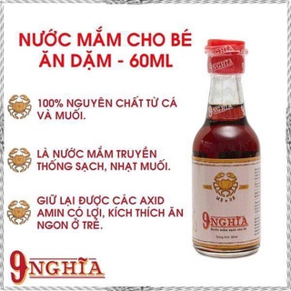 Nước mắm em bé ăn dặm Phú Quốc 60ml