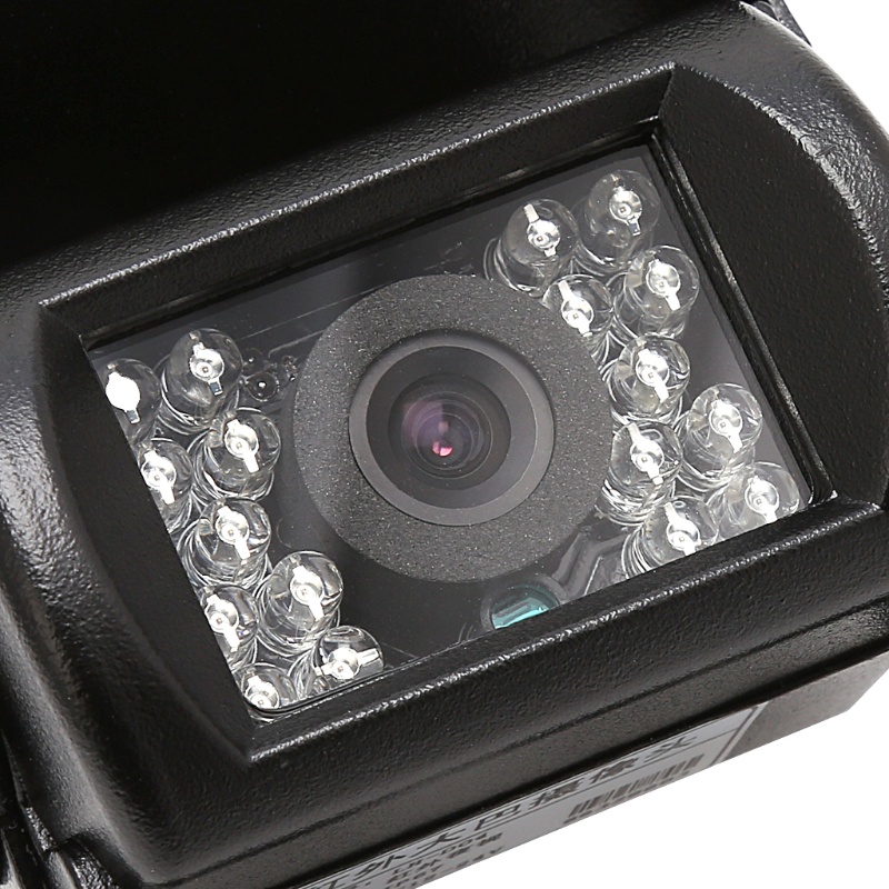 Camera Chiếu Hậu Góc Rộng 18 IR LED Chống Nước Hỗ Trợ Nhìn Ban Đêm Cho Xe Hơi / Xe Tả