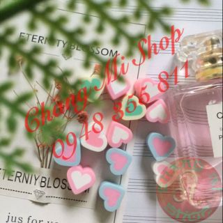Charm kẹo tim dẻo