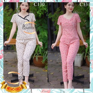 [Bunny] ĐỒ BỘ MẶC NHÀ Vải LỤA MỀM MỊN, KIỂU DÁNG SANG CHẢNH