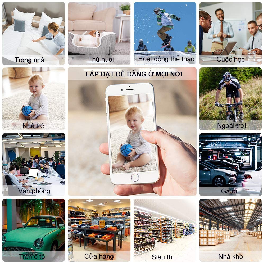 [BH 12 THÁNG] Camera Wifi Chống Trộm - App Miễn Phí, Camera HD Độ Nét Cao, HDSD TIẾNG VIỆT | BigBuy360 - bigbuy360.vn