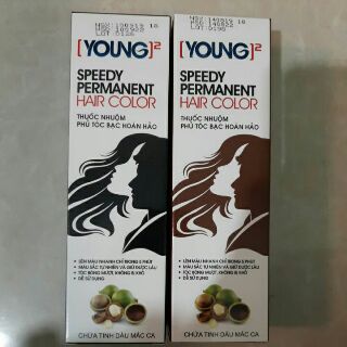 nhuộm tóc bạc Young