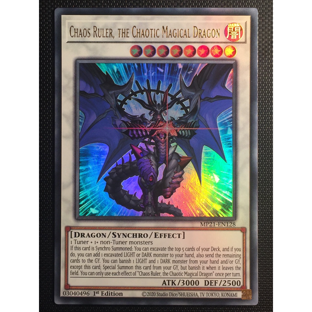 Bài Yugioh OCG - Chaos Ruler The Chaotic Magical Dragon