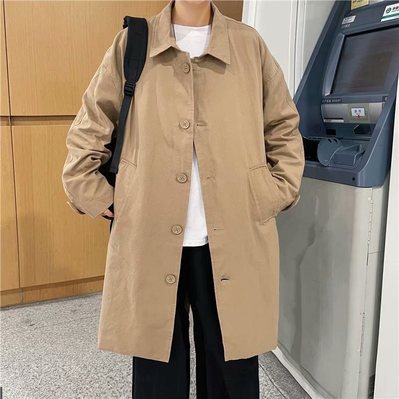 Áo Khoác Nam Kiểu Dáng Thời Trang Phong Cách Hong Kong