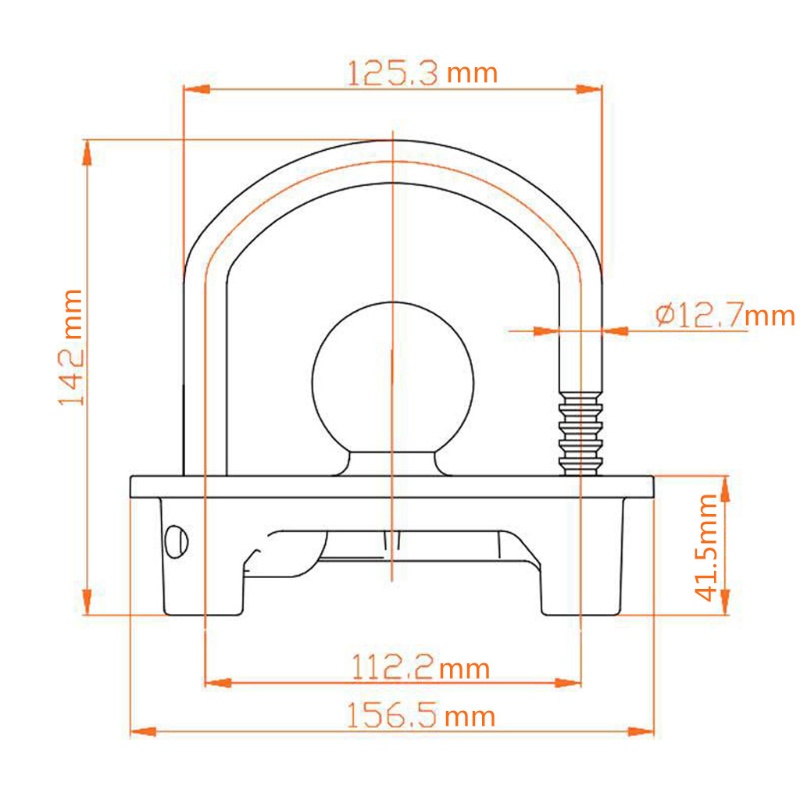 Ổ Khóa Kéo Xe Kéo Phổ Biến Tiện Lợi