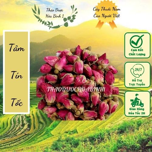 200gr nụ hoa hồng sấy khô ĐÀ LẠT ( nụ hoa hồng nguyên bông )