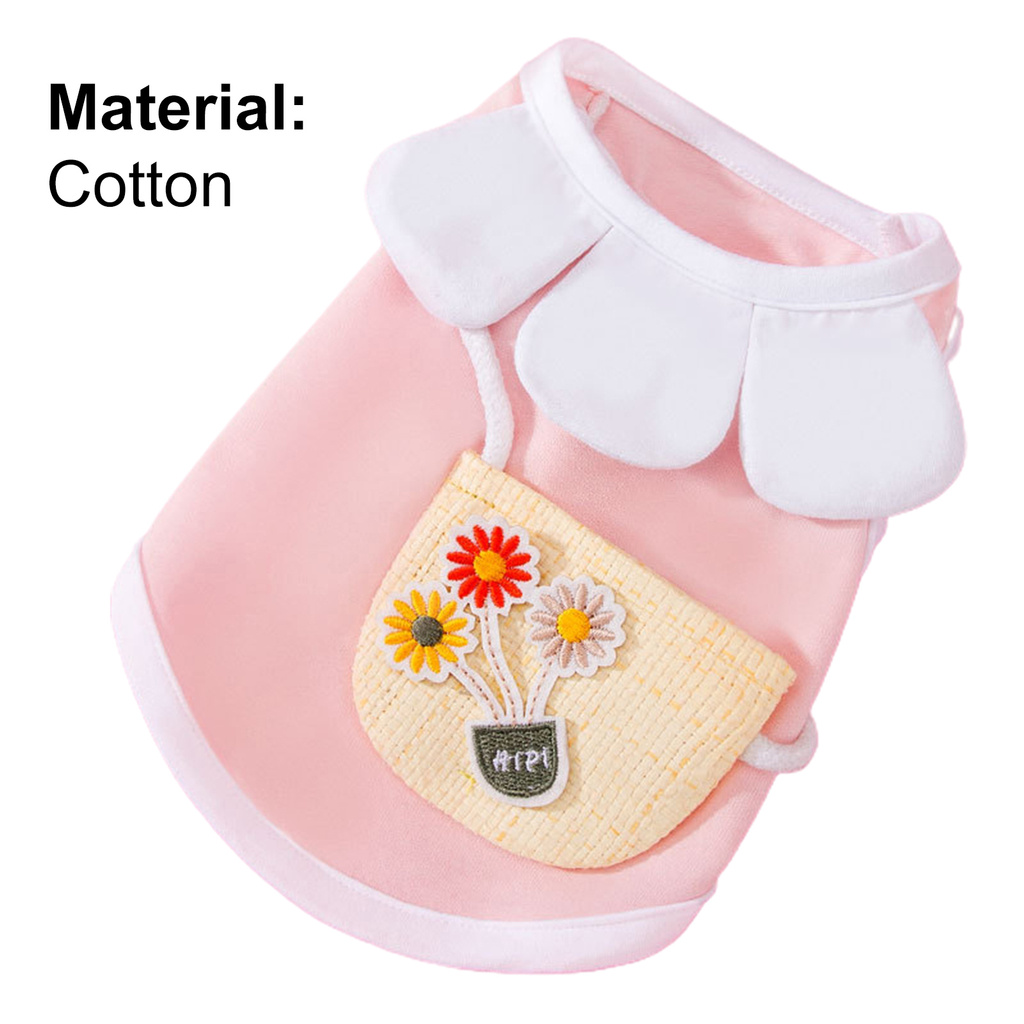 Áo cotton dễ thương xinh xắn cho thú cưng