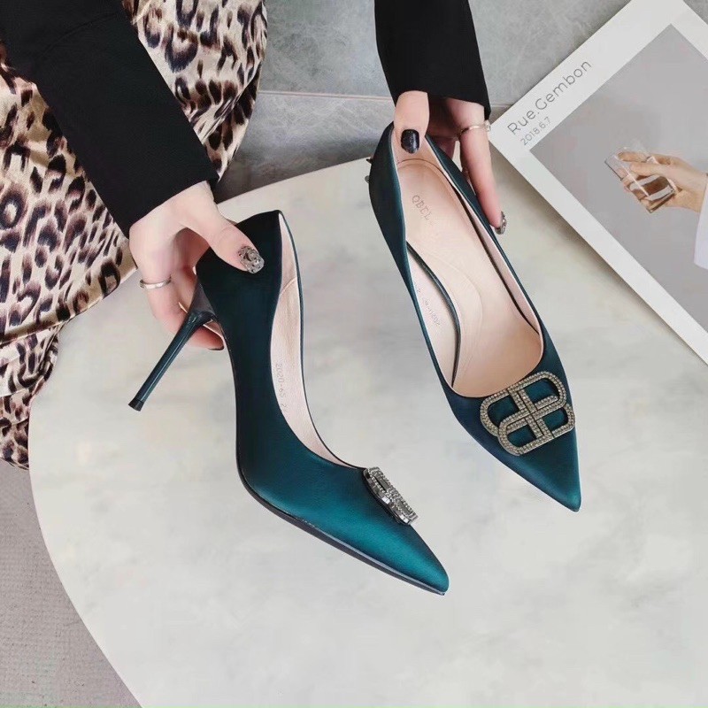 Giày cao 9cm mặt đá BB cao cấp