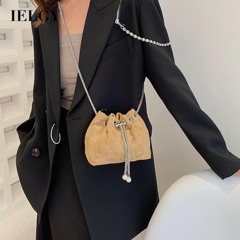 Túi Đeo Chéo Vai Có Dây Xích Thời Trang Sành Điệu Cho Nữ