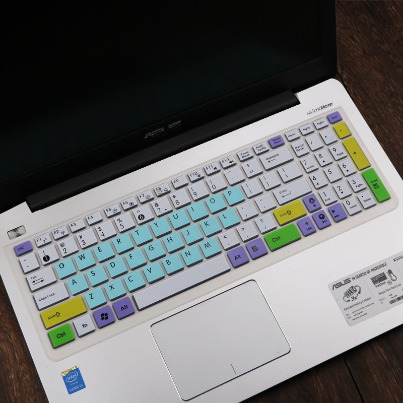 Tấm phủ bàn phím Asus a550l x541u x554l x541n a556u x540s a550c gl552 gl502 a55v x550z a555l x541u x552e asus 15.6 inch