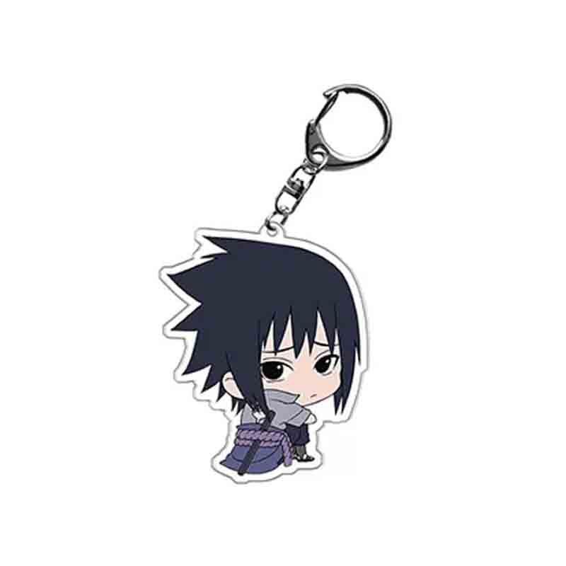 Móc khóa hình nhân vật anime Naruto Kakashi Uzumaki Uchiha Ltachi Sasuke bằng acrylic
