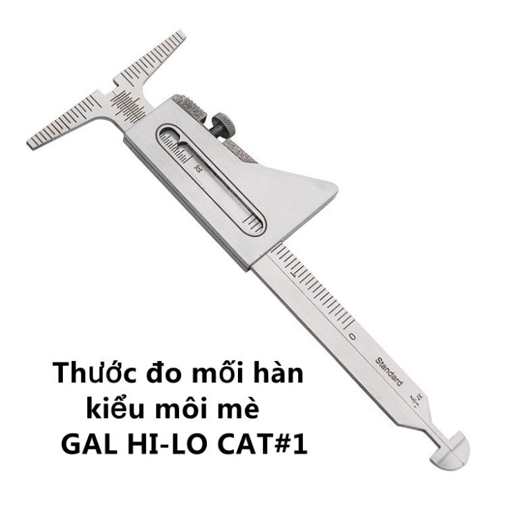 Thước đo mối hàn kiểu môi mè