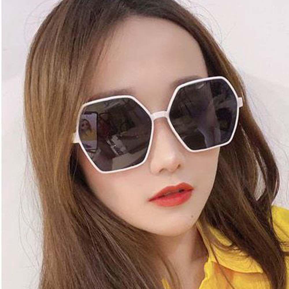 Kính Mát Chống Tia UV400 Tròng To Chống Phản Quang Thời Trang Mùa Hè Cho Nữ