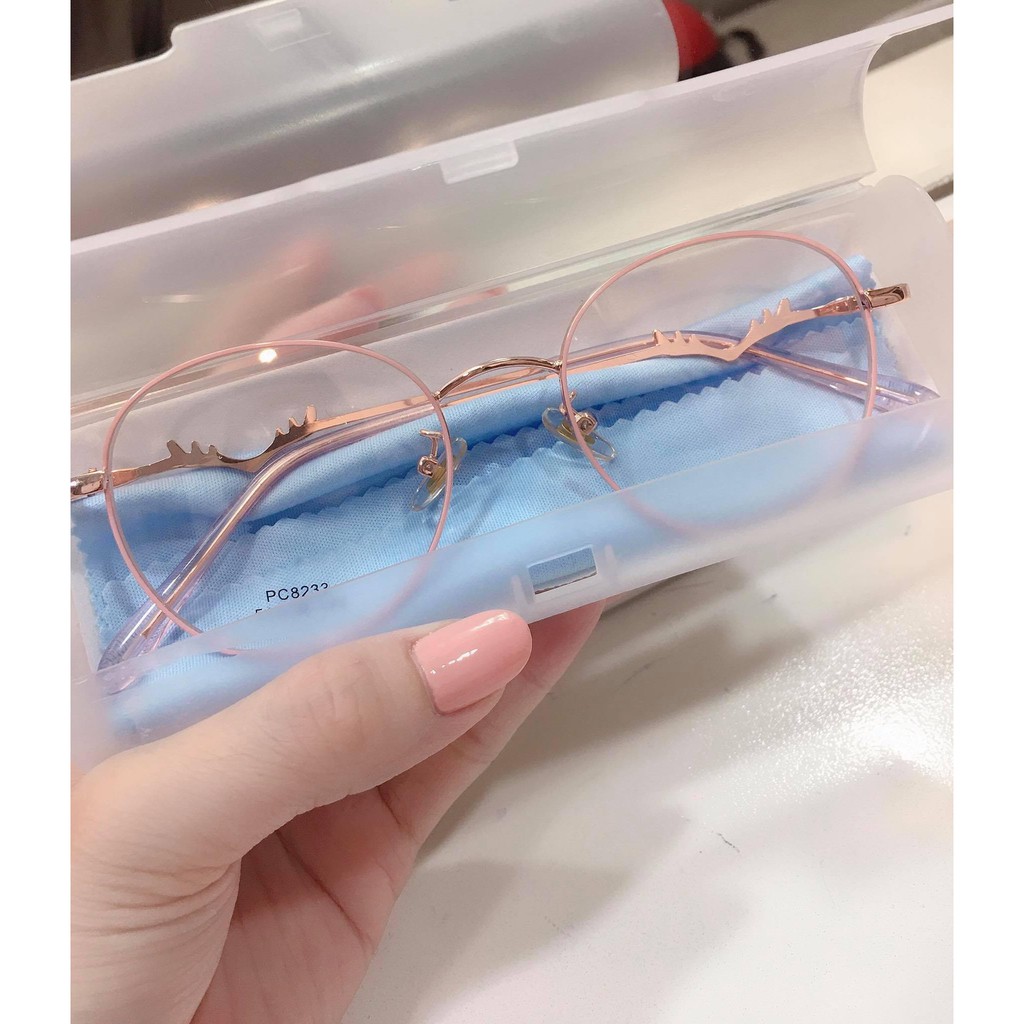 Gọng kính cận nữ, form vừa kim loại cứng cáp Tiệm của thỏ 8233 | BigBuy360 - bigbuy360.vn