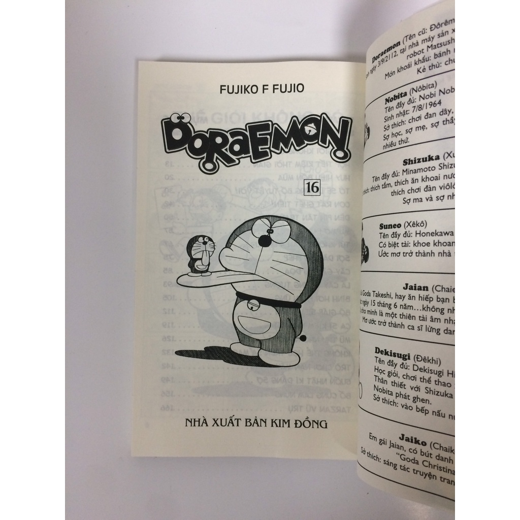 Sách - Doraemon Truyện ngắn - Tập 16