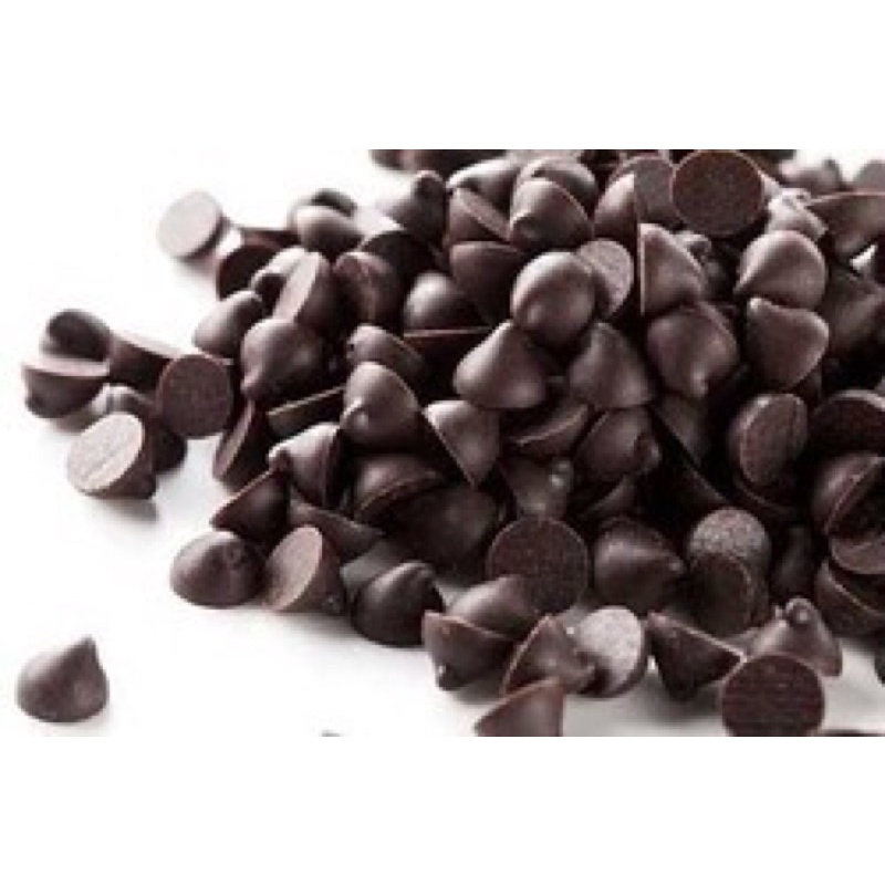 Socola chip đen lớn Singapore - gói 100g