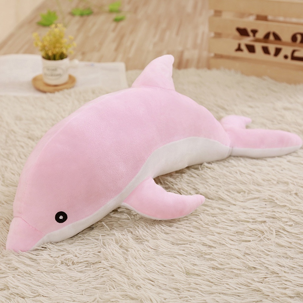 [spl]30cm Cute Soft Dolphin Plush Toys Dolls Stuffed PP Cotton Animal Pillow Kids Toy Birthday Gift