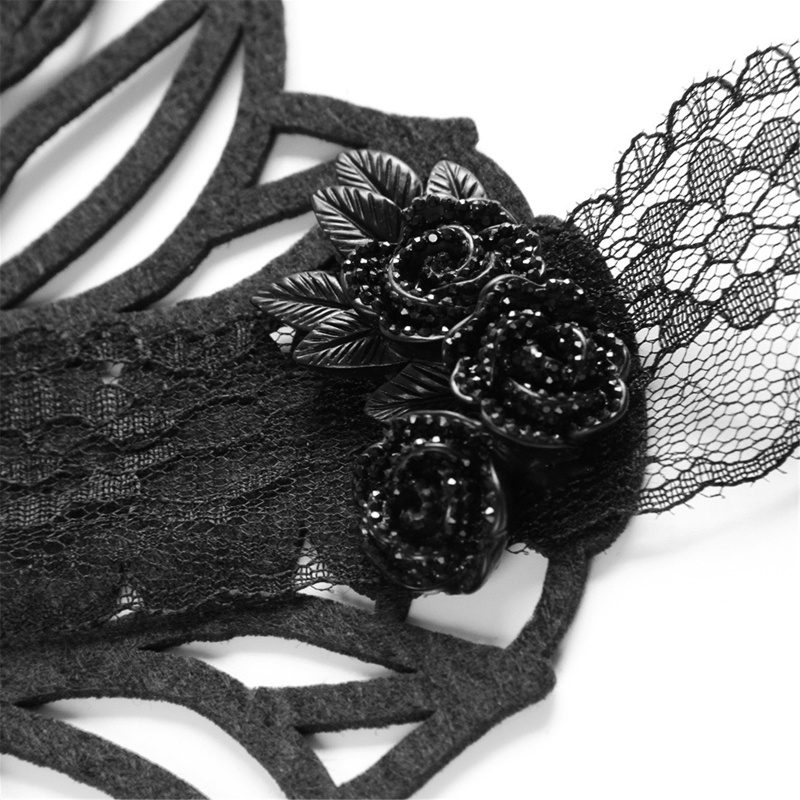 Băng Đô Cài Tóc Hóa Trang Phù Thủy Phong Cách Gothic