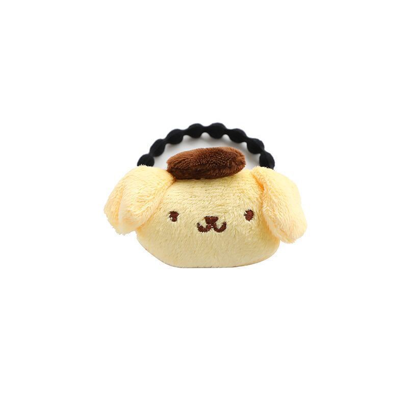 SANRIO Dây Cột Tóc Scrunchies Cinnamoroll Kuromi Melody Hoạt Hình Dễ Thương Cho Bé Gái