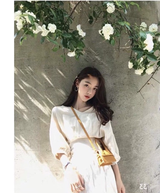 [Mã FAGREEN1505 giảm 10% tối đa 30K đơn 99K] ĐẦM NUDE ĐAN DÂY EO VINTAGE | BigBuy360 - bigbuy360.vn