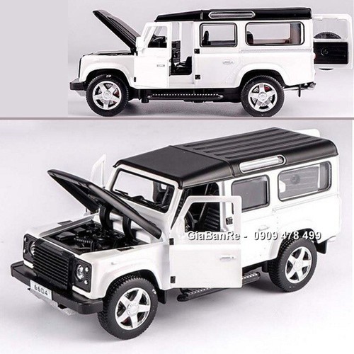 XE MÔ HÌNH KIM LOẠI TỈ LỆ 1:32 - LAND ROVER DEFENDER - 9772