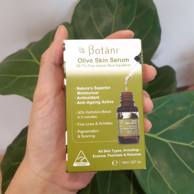 Serum dưỡng da chống lão hoá botani  oliu