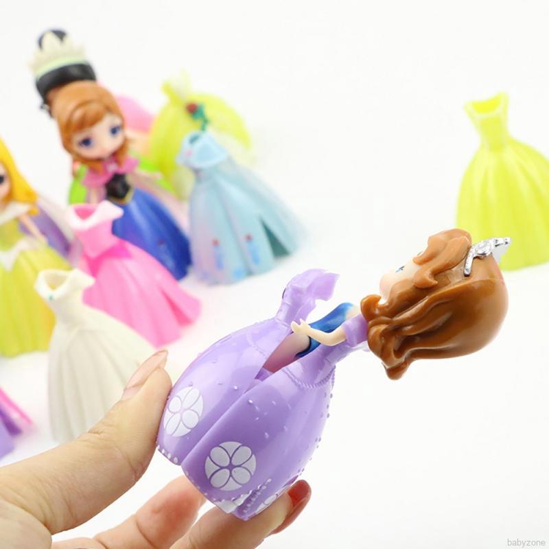 Bộ đồ chơi búp bê công chúa kẹp ma thuật 18 món dễ thương cho bé
