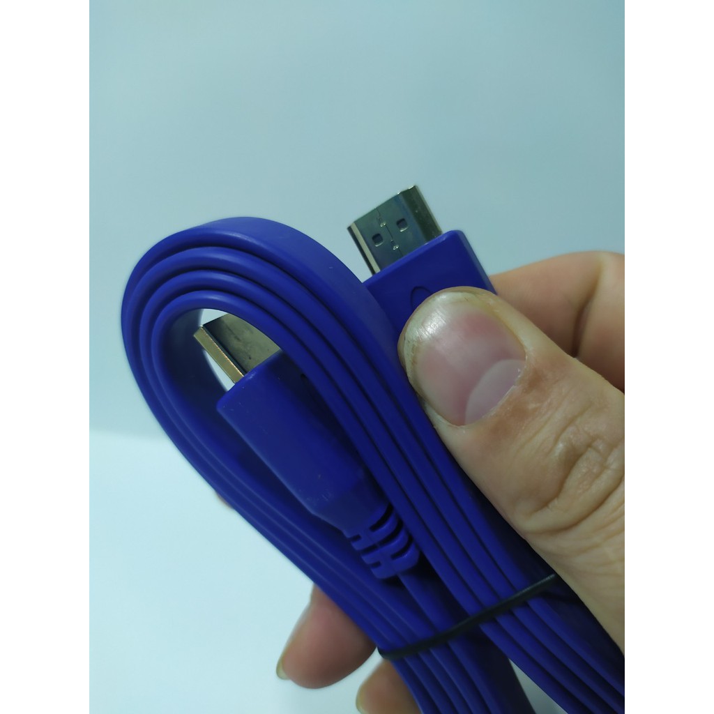 Dây cáp HDMI dẹp chuẩn 1080p 3D 4K