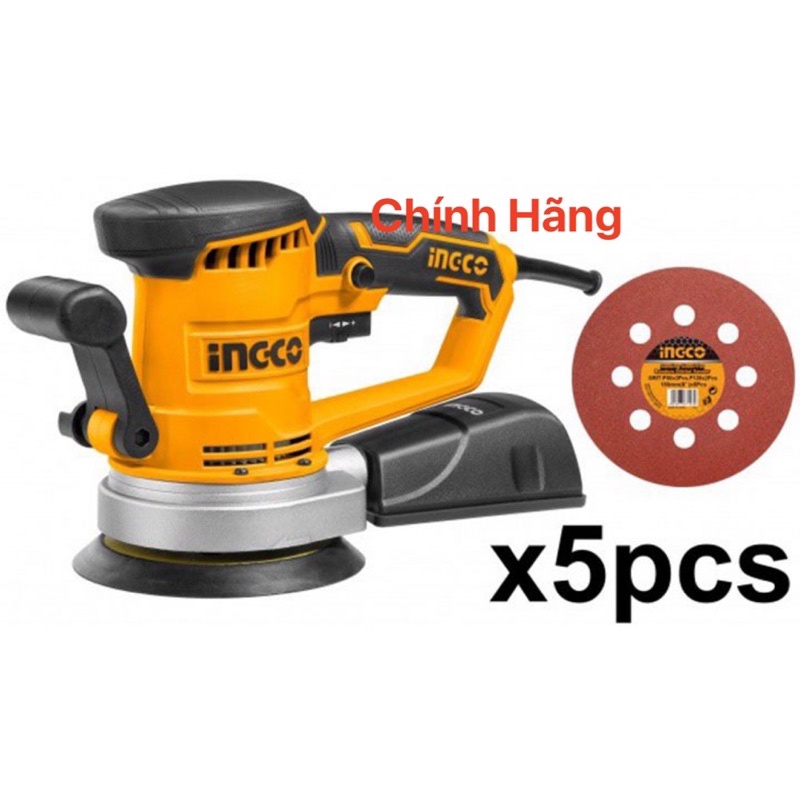 INGCO Máy chà nhám tròn 450W RS4508 (Cam kết Chính Hãng 100%)