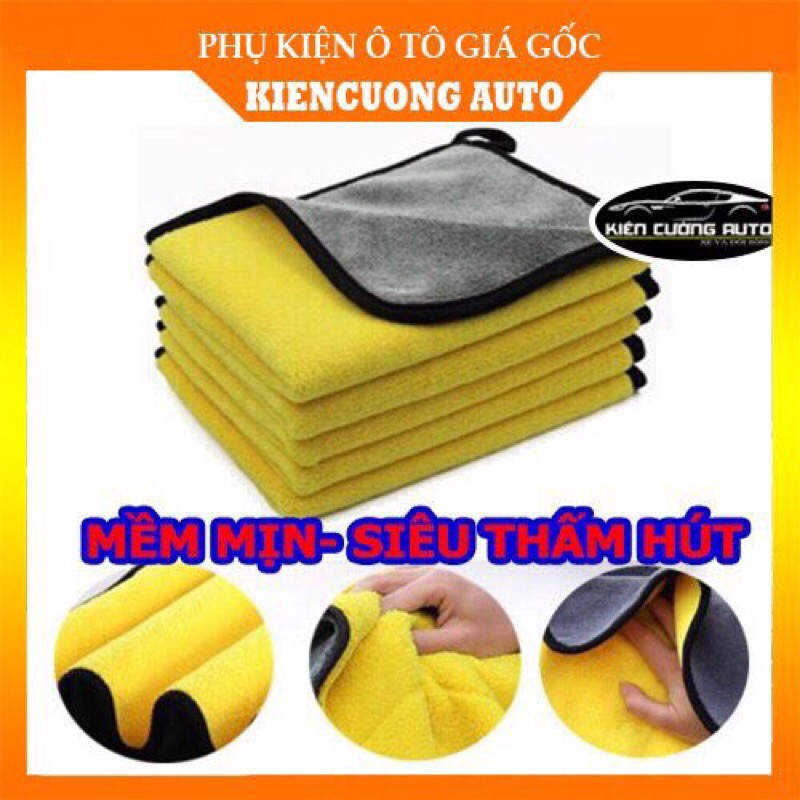 Khăn Microfiber siêu thấm, siêu mềm mịn