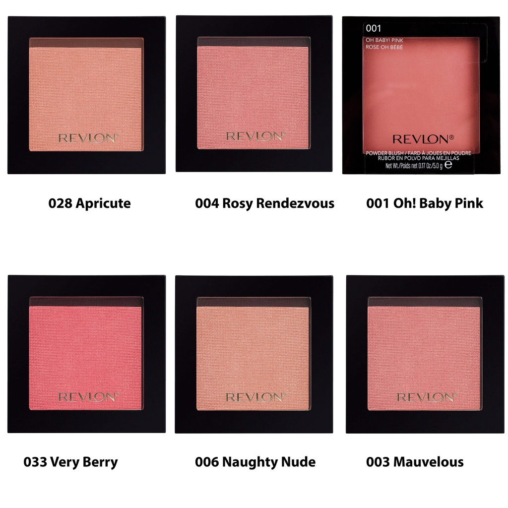 Phấn Má Hồng Siêu Mịn REVLON POWDER BLUSH 5g