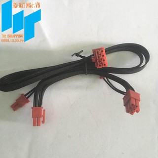 Thanh lý Dây Module Nguồn 8 pin to PCI-E 2 x 6 pin + 2
