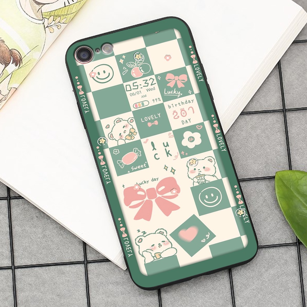Ốp lưng Oppo A71 / A83 in hình cao cấp mẫu kẻ caro,mikenbe@r siêu hot