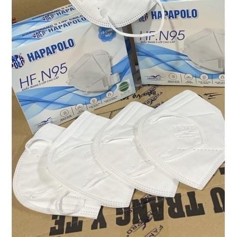 [MẪU MỚI TRÌNH LÀNG] COMBOO 5 CHIẾC KHẨU TRANG N95/TM 95 TUẤN MINH; DK-N95 DUY KHÁNH; HF.N95 HAPAPOLO FORM RỘNG DÁNG ĐẸP