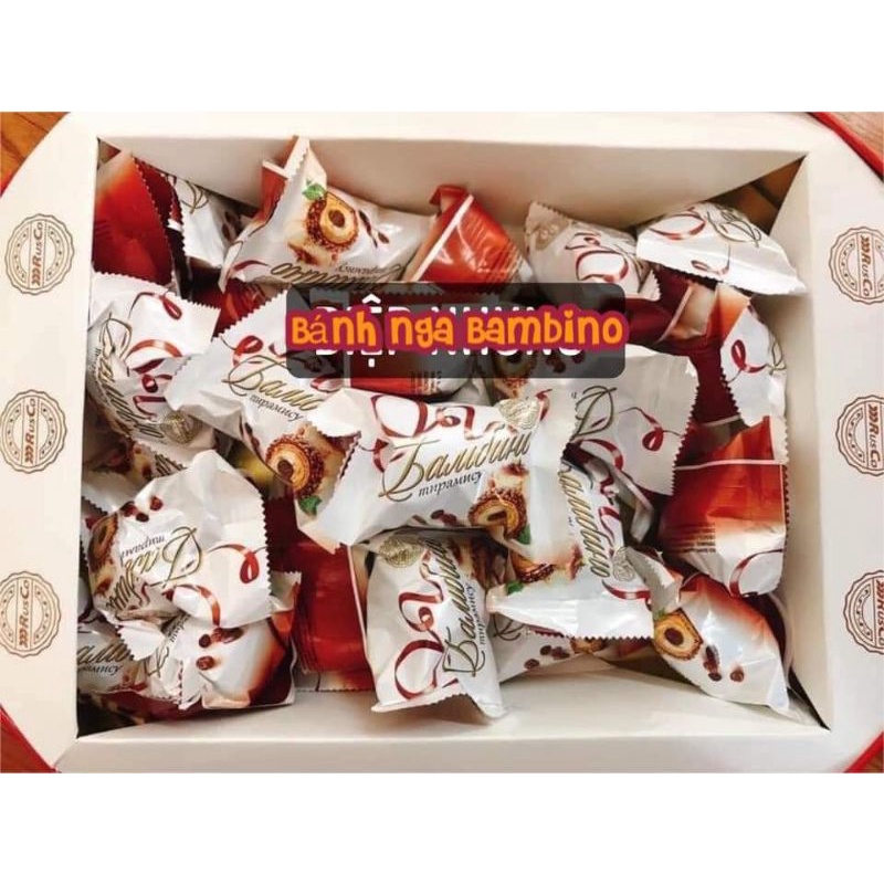 BÁNH HỘP  BAMBINO NGA HỘP 120G