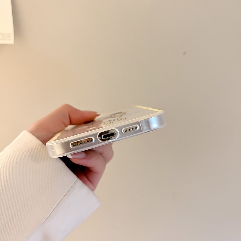 Ốp lưng iphone Ốp Điện Thoại Họa Tiết Sóng Biển Lớn Sáng Tạo Cho iPhone 13Pro 11 12 xr 6 7 8plus 14 Dinuo case