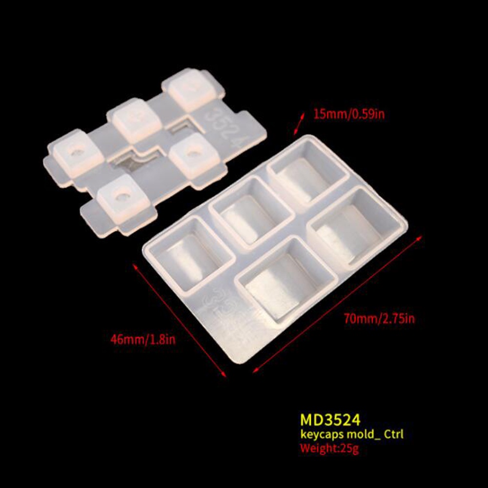 Khuôn Silicone Làm Bàn Phím Cơ DIY Thủ Công Cho Cherry MX