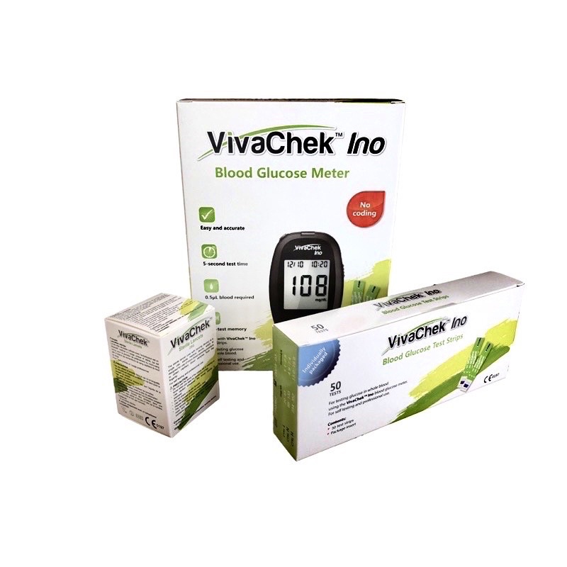 Máy thử đường huyết Viva check