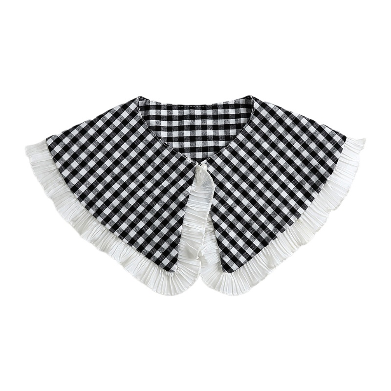 Cổ áo giả màu trắng đen phong cách Hàn Quốc cổ điển thời trang mùa hè cho nữ
 | BigBuy360 - bigbuy360.vn