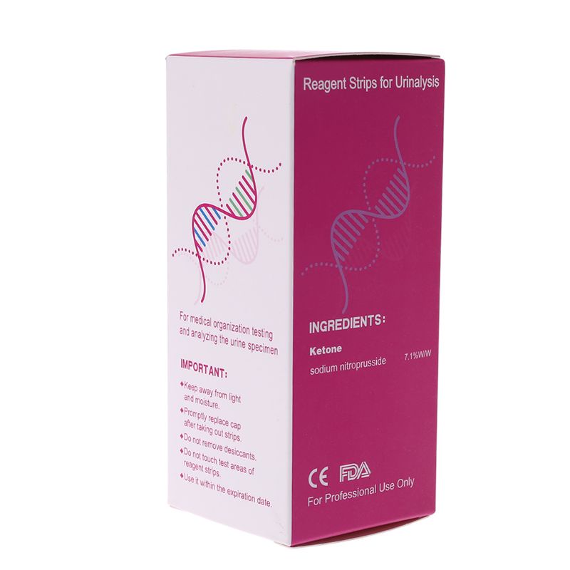 Set 100 Que Thử Ketosis Chuyên Dụng Chất Lượng Cao