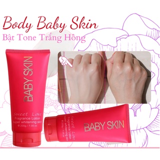 Kem Trắng Da Body Lotion Baby Skin 200gr