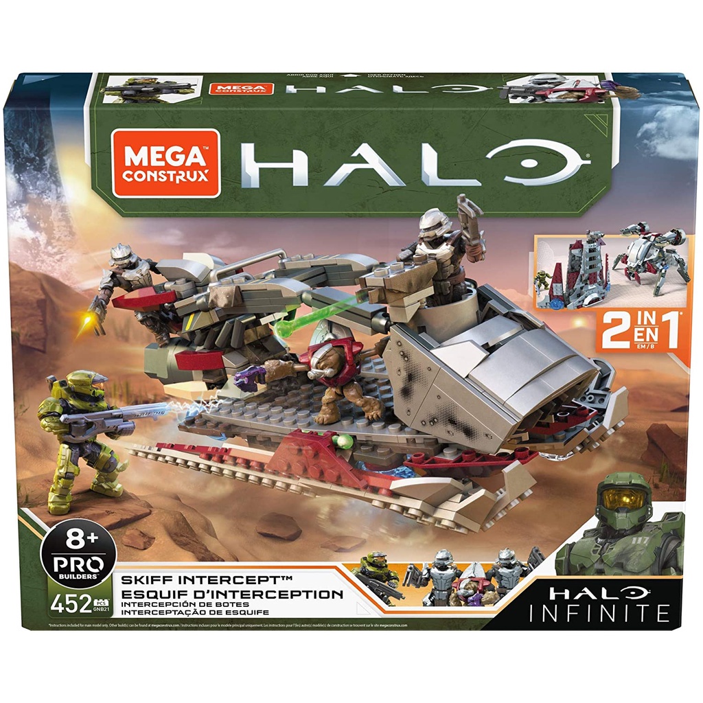 Mega Construx Halo Skiff Intercept vehicle Halo Infinite Spartan MK VII