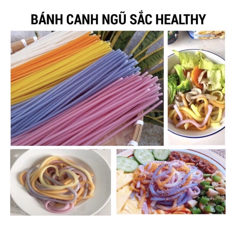 BÁNH CANH ỐNG NGŨ SẮC 500g