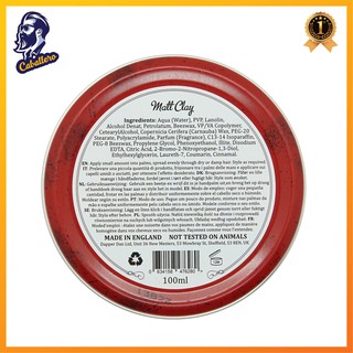 Sáp vuốt tóc Dapper Dan Matt Clay Strong Hold 100g