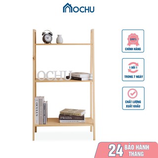 Kệ sách gỗ 3 tầng OCHU đựng đồ dùng văn phòng lắp ráp đa năng trang trí A BOOK 3F Nội thất decor thông minh