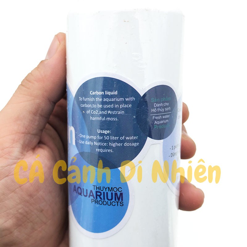 Bình xịt CO2 dạng nước Carbon Liquid Thủy Mộc 250 ML cho hồ thủy sinh