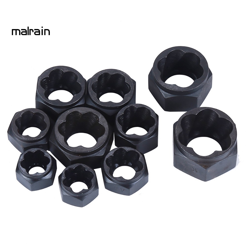 Bộ 10 Dụng Cụ Tháo Ốc Vít Bị Hỏng Bằng Kim Loại Tiện Dụng